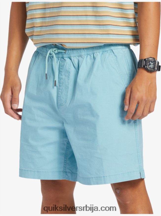 мушкарци Quiksilver таксер еластичне шортс камеја плава Z824VN319