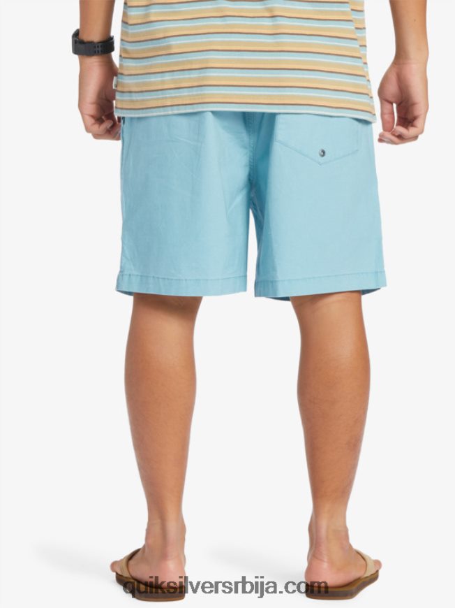 мушкарци Quiksilver таксер еластичне шортс камеја плава Z824VN319
