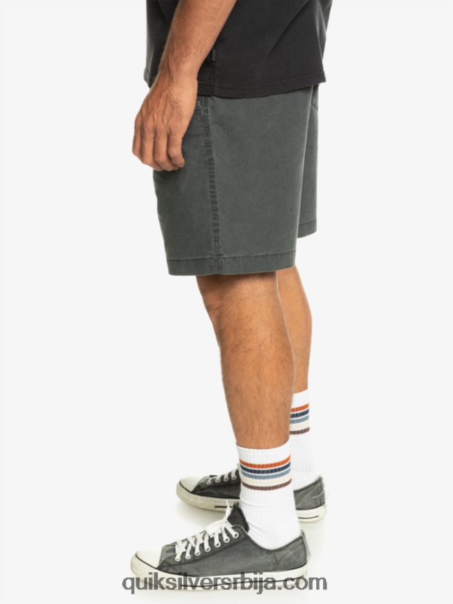 мушкарци Quiksilver таксер еластичне шортс црн Z824VN321