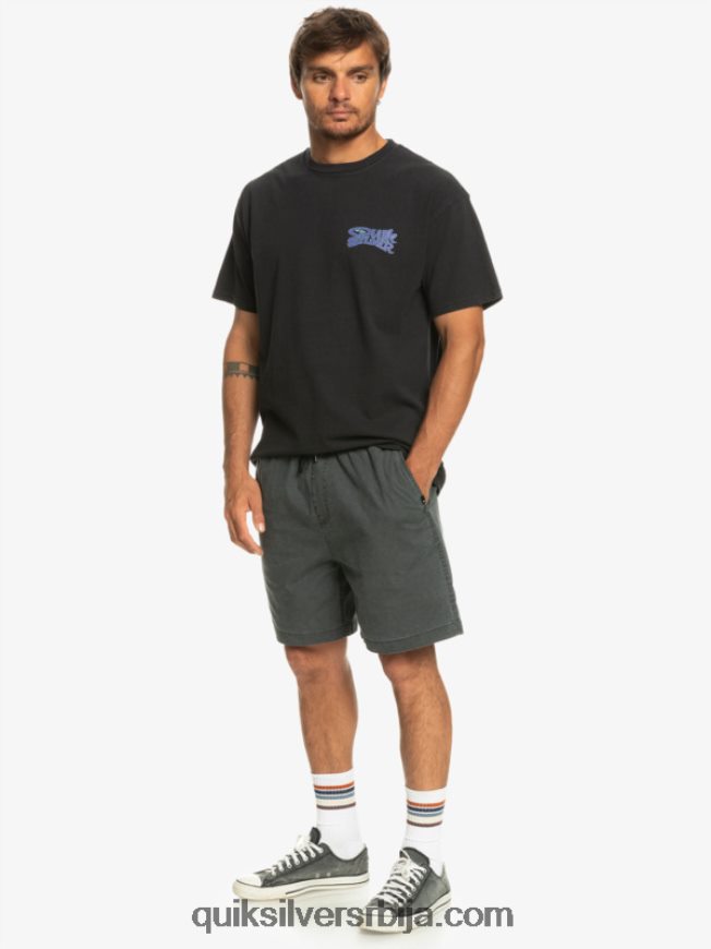 мушкарци Quiksilver таксер еластичне шортс црн Z824VN321
