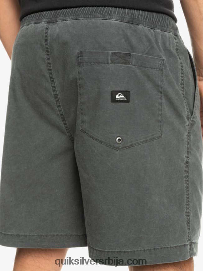 мушкарци Quiksilver таксер еластичне шортс црн Z824VN321