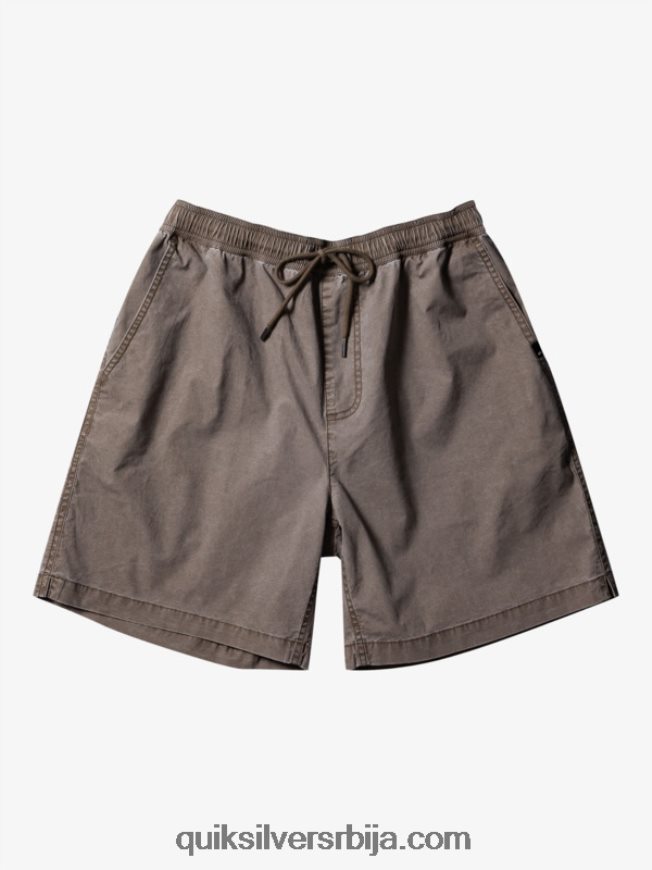 мушкарци Quiksilver таксер еластичне шортс чоколадни комадић Z824VN322