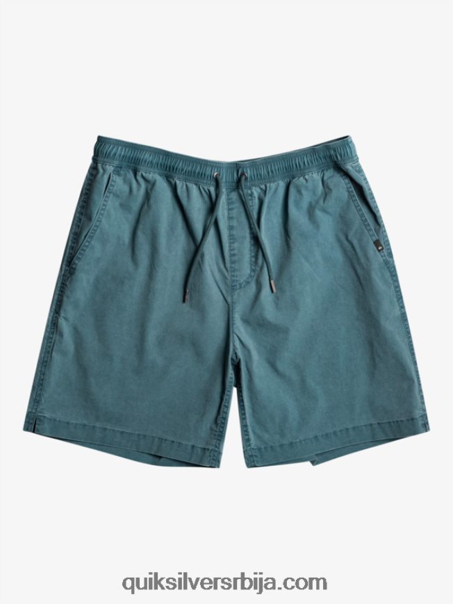мушкарци Quiksilver таксер еластичне шортс поноћна морнарица Z824VN323
