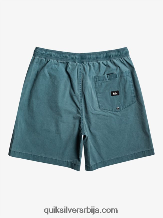 мушкарци Quiksilver таксер еластичне шортс поноћна морнарица Z824VN323