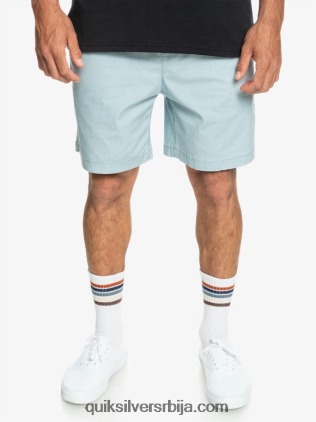 мушкарци Quiksilver таксер еластичне шортс небеско плаветнило Z824VN324