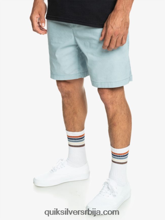 мушкарци Quiksilver таксер еластичне шортс небеско плаветнило Z824VN324