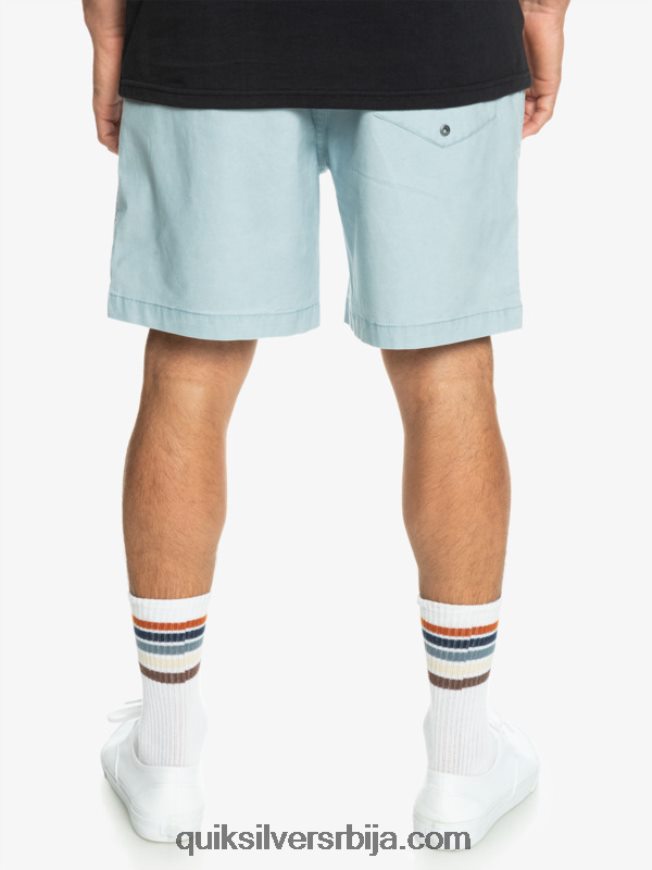 мушкарци Quiksilver таксер еластичне шортс небеско плаветнило Z824VN324