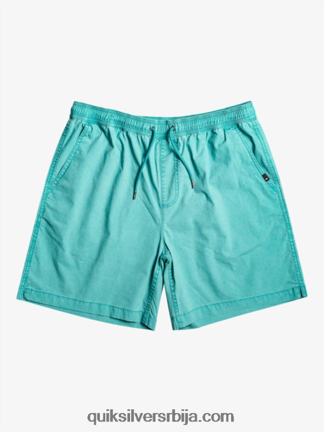 мушкарци Quiksilver таксер еластичне шортс бриттани блуе Z824VN325