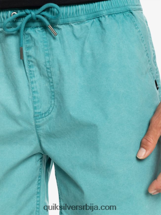мушкарци Quiksilver таксер еластичне шортс бриттани блуе Z824VN325