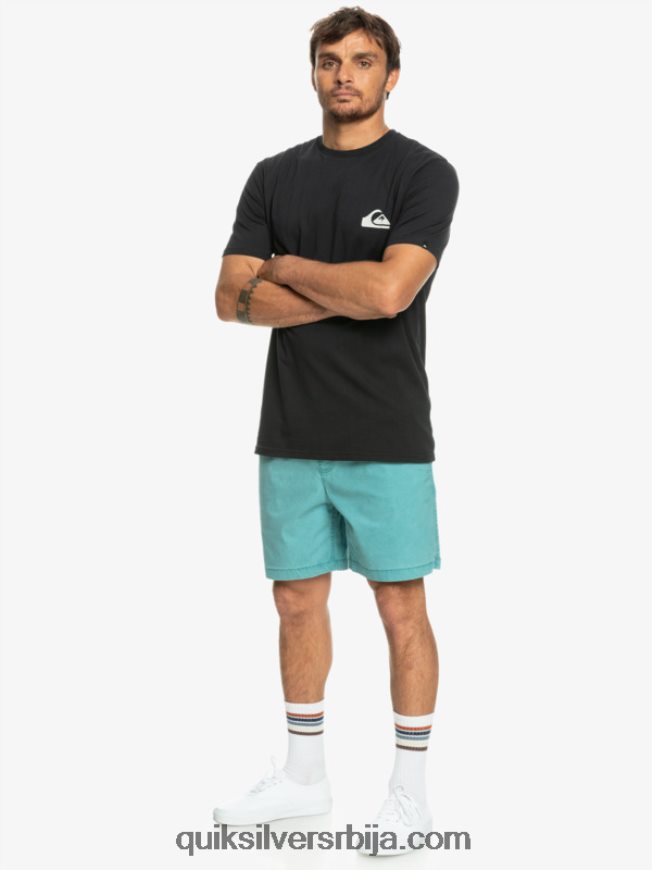 мушкарци Quiksilver таксер еластичне шортс бриттани блуе Z824VN325