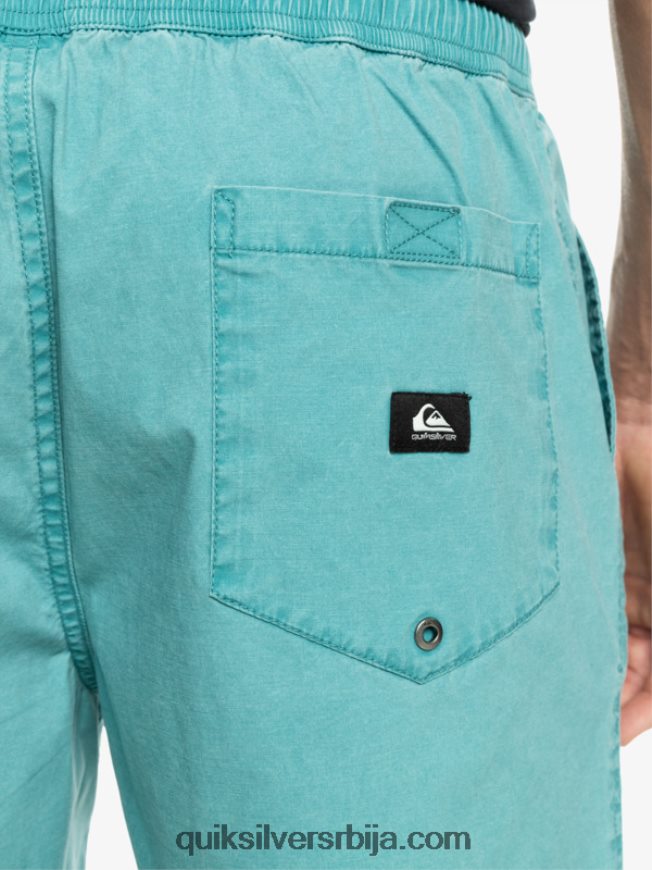 мушкарци Quiksilver таксер еластичне шортс бриттани блуе Z824VN325