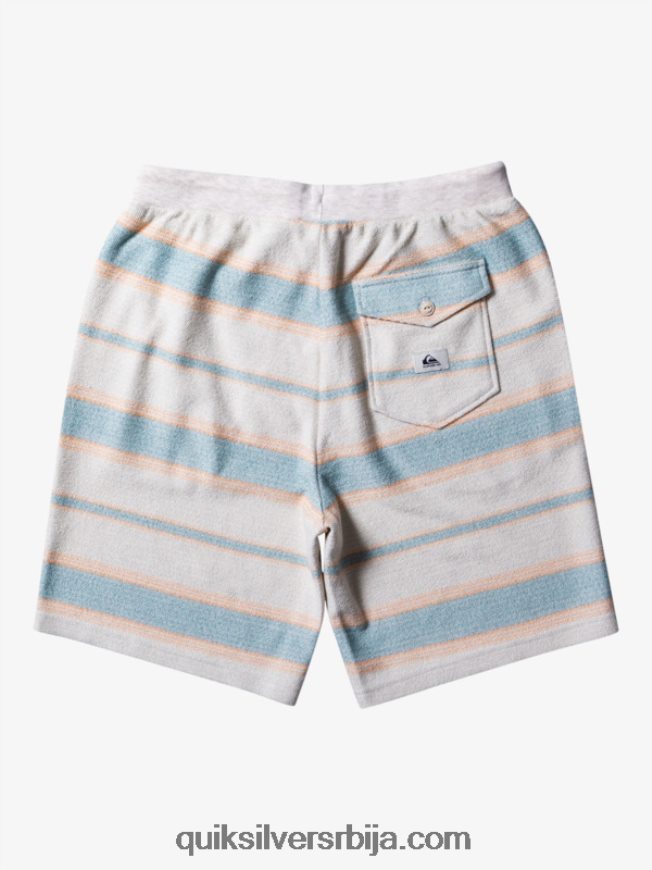 мушкарци Quiksilver одличне отваи шортсове камеја плава велика отваи Z824VN328