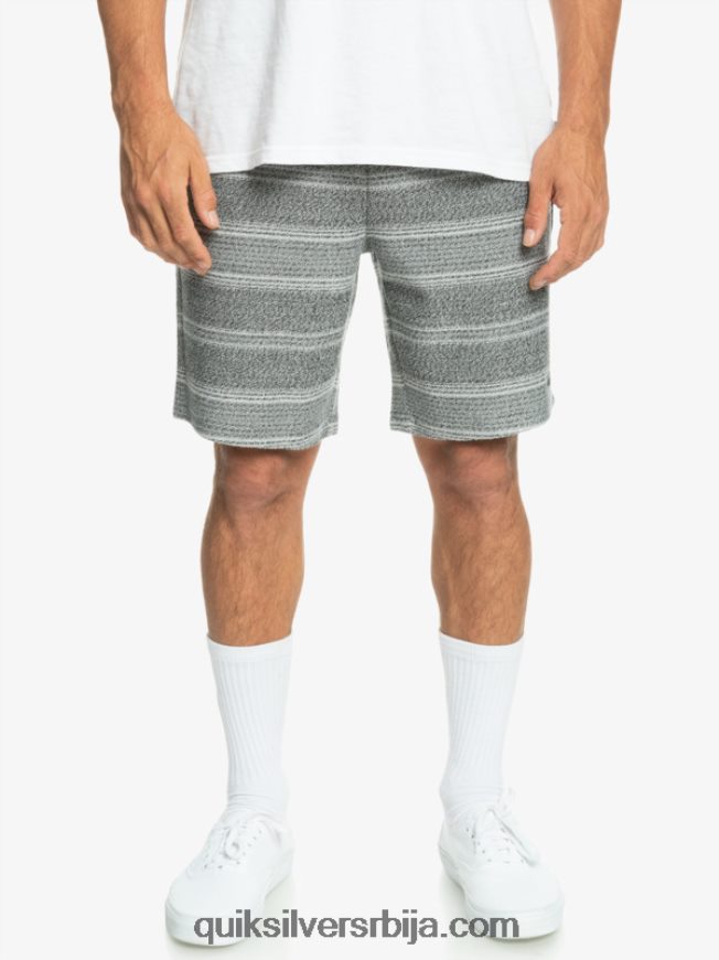 мушкарци Quiksilver одличне отваи шортсове црна отваи трака Z824VN329