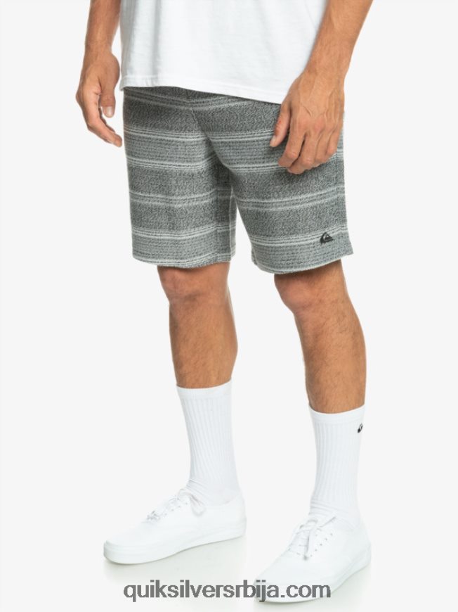 мушкарци Quiksilver одличне отваи шортсове црна отваи трака Z824VN329