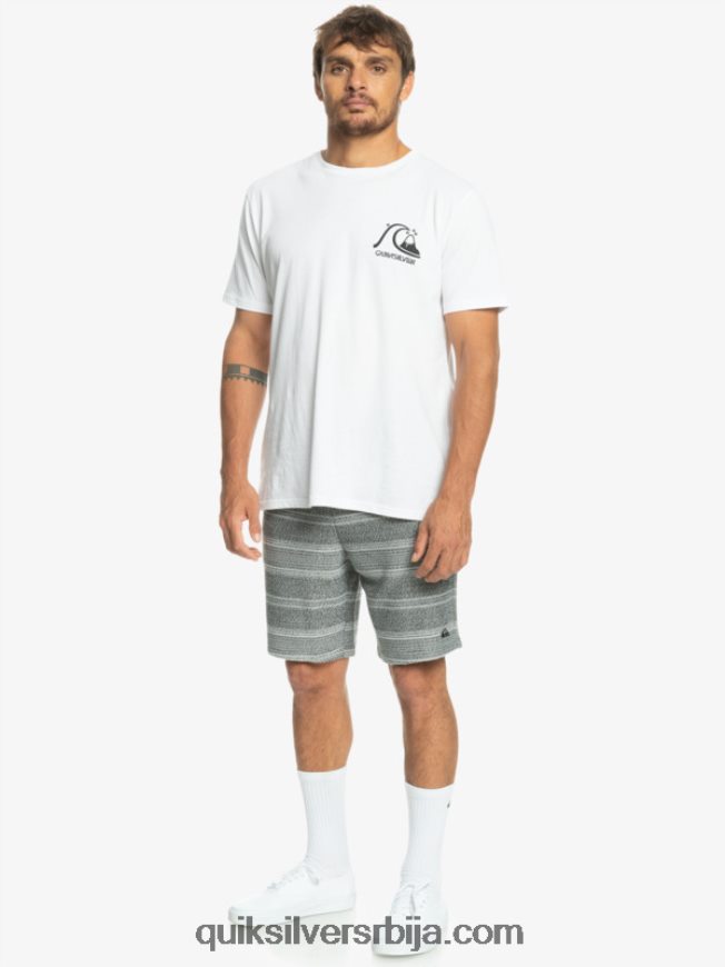 мушкарци Quiksilver одличне отваи шортсове црна отваи трака Z824VN329