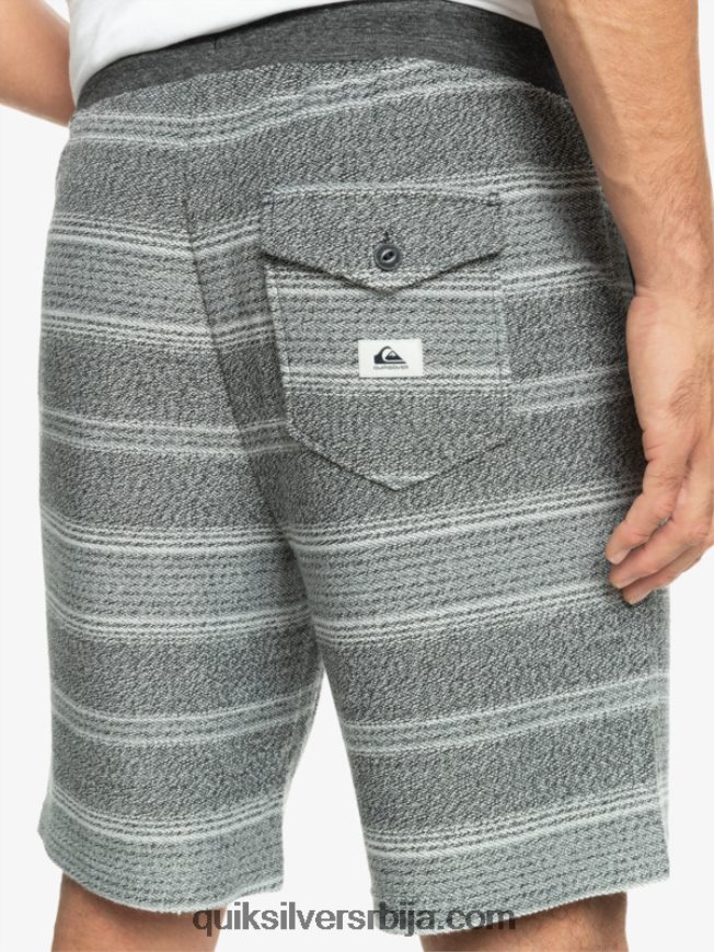 мушкарци Quiksilver одличне отваи шортсове црна отваи трака Z824VN329
