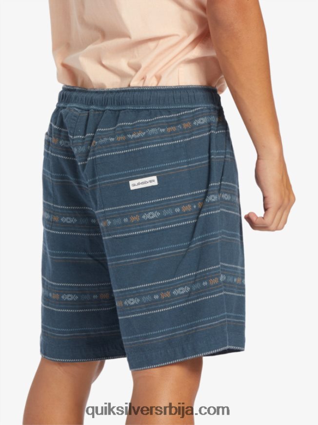 мушкарци Quiksilver таксер жакар шорц поноћни морнарски мини жакард Z824VN420