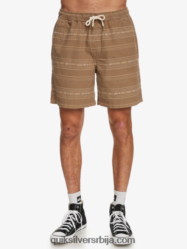 мушкарци Quiksilver таксер жакар шорц маслинасто сиви мини жакар Z824VN421