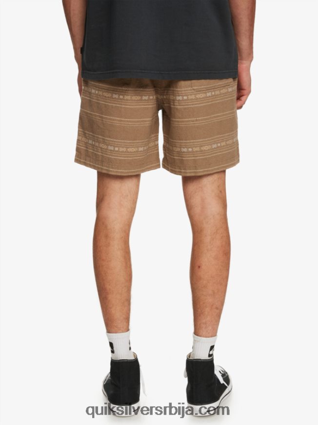 мушкарци Quiksilver таксер жакар шорц маслинасто сиви мини жакар Z824VN421