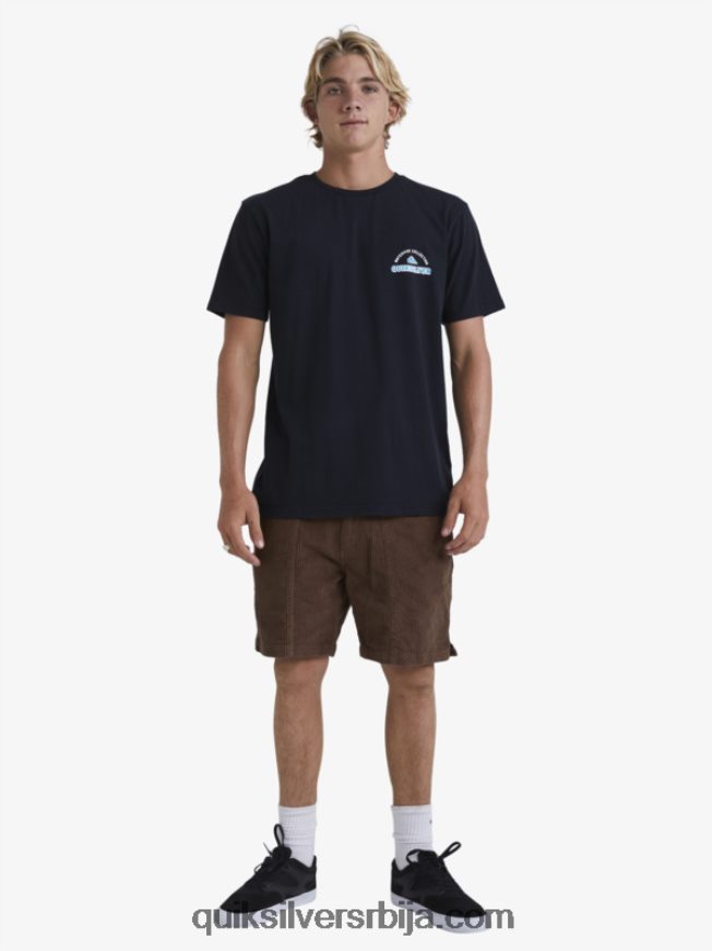 мушкарци Quiksilver ватерман шортс од сомота мрачна земља Z824VN875