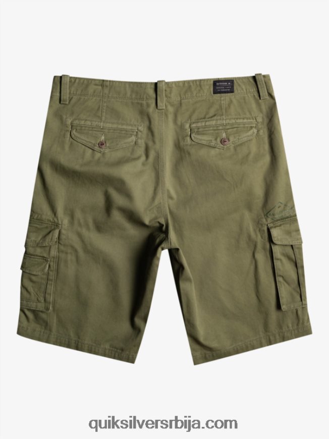 мушкарци Quiksilver шортс за битке за битке детелина са четири листа Z824VN954