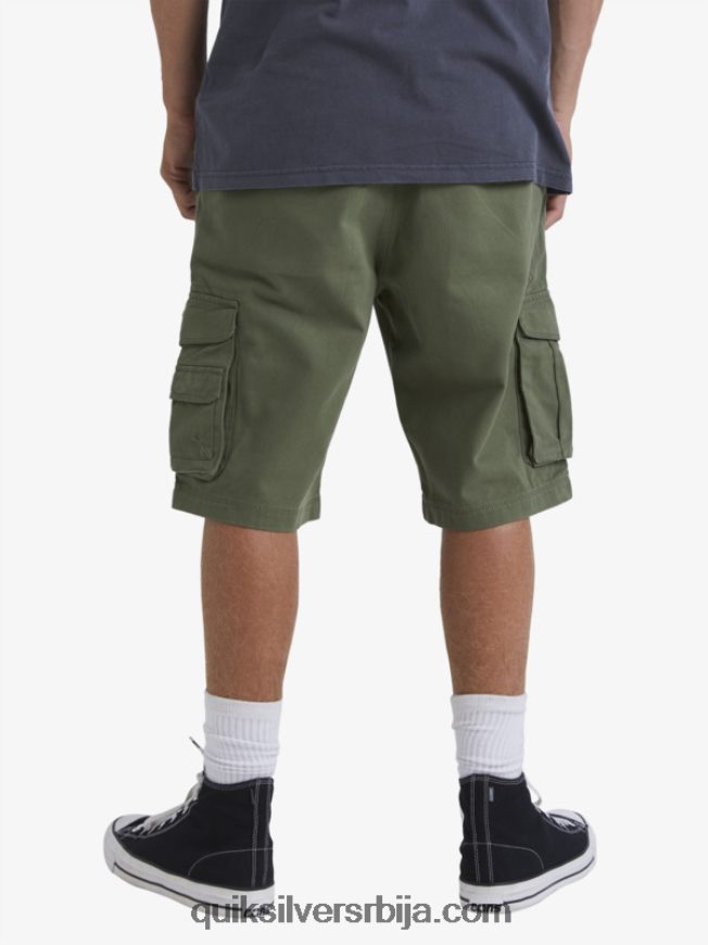 мушкарци Quiksilver шортс за битке за битке детелина са четири листа Z824VN954
