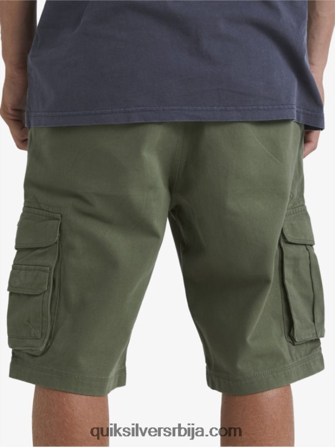 мушкарци Quiksilver шортс за битке за битке детелина са четири листа Z824VN954