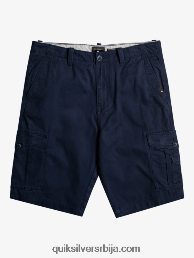 мушкарци Quiksilver шортс за битке за битке морнарски сако Z824VN957