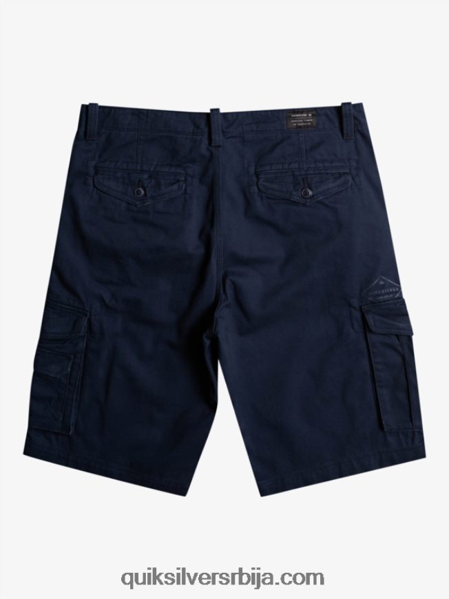 мушкарци Quiksilver шортс за битке за битке морнарски сако Z824VN957