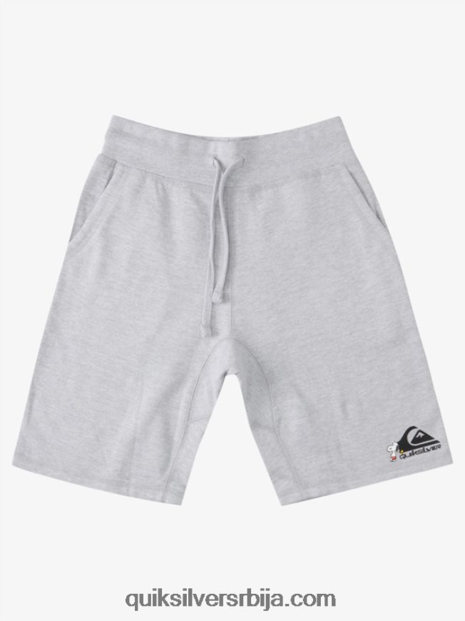 мушкарци Quiksilver x Peanuts шортс локалне легенде атлетски хеатхер Z824VN1882