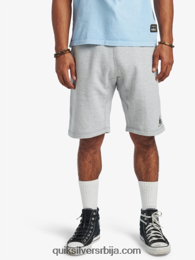 мушкарци Quiksilver x Peanuts шортс локалне легенде атлетски хеатхер Z824VN1882