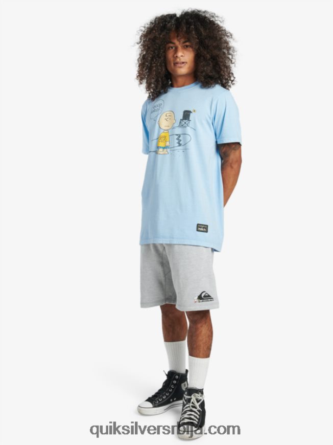 мушкарци Quiksilver x Peanuts шортс локалне легенде атлетски хеатхер Z824VN1882