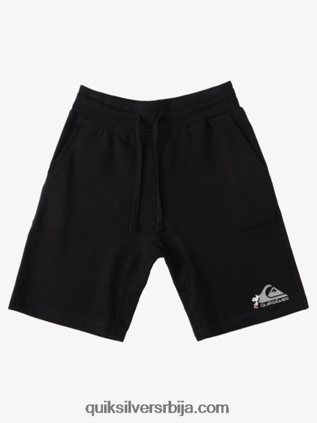 мушкарци Quiksilver x Peanuts шортс локалне легенде црн Z824VN1883