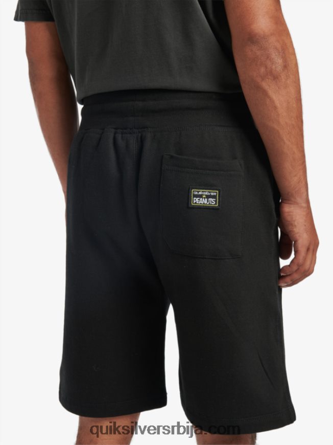 мушкарци Quiksilver x Peanuts шортс локалне легенде црн Z824VN1883