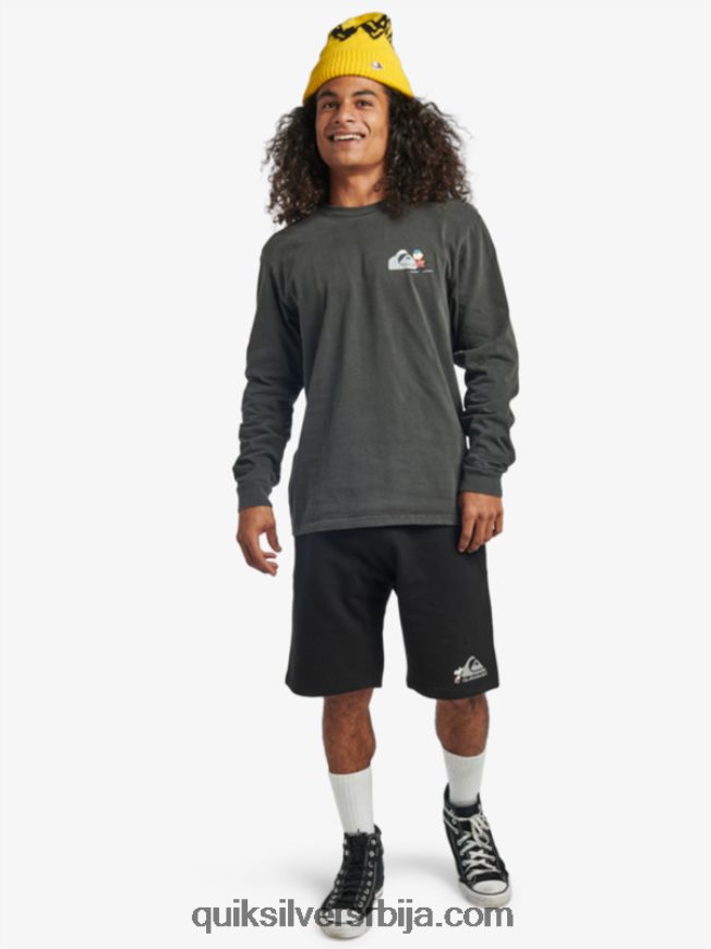 мушкарци Quiksilver x Peanuts шортс локалне легенде црн Z824VN1883