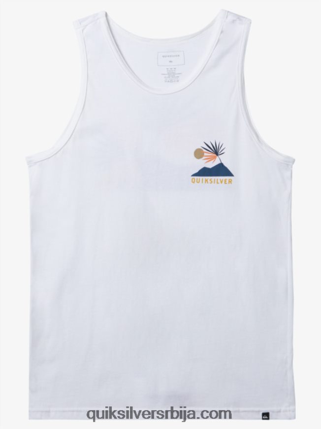 мушкарци Quiksilver нови племенски тенк бео Z824VN127