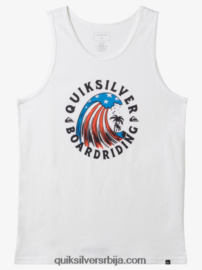мушкарци Quiksilver дом резервоара за таласе бео Z824VN154