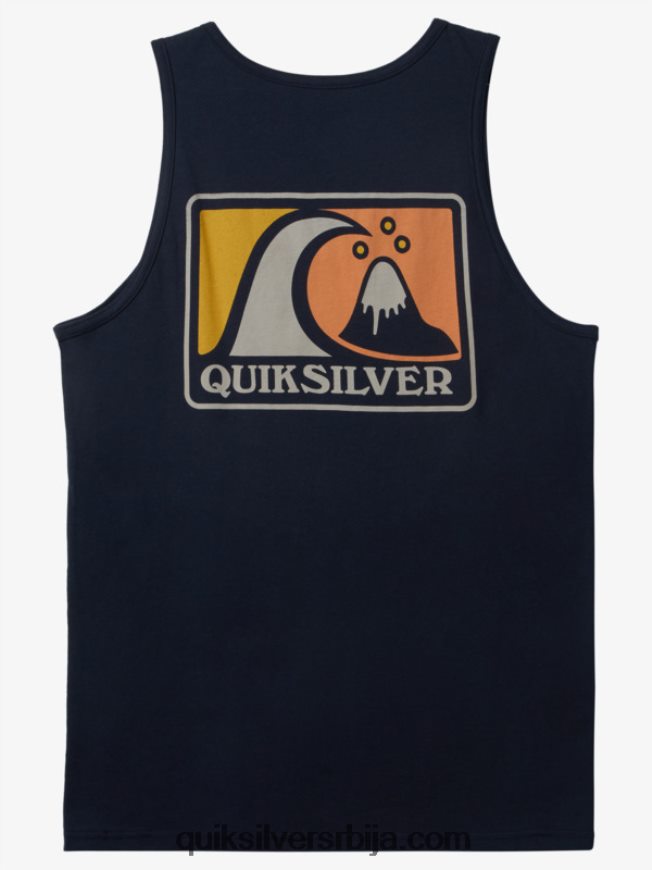 мушкарци Quiksilver меки резервоар са мехурићима морнарски сако Z824VN166
