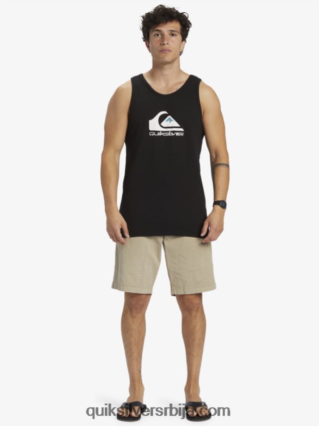 мушкарци Quiksilver велики лого тенк црн Z824VN262