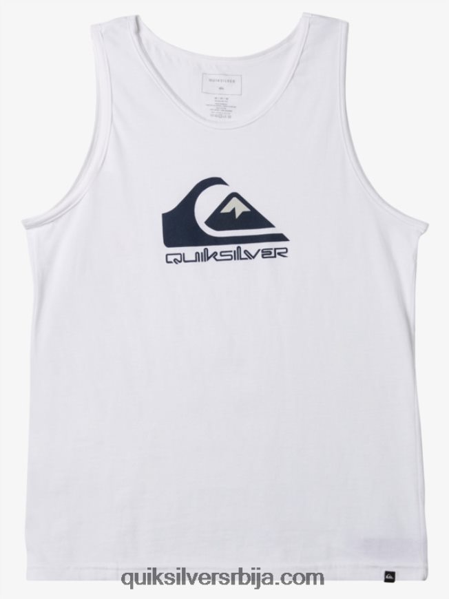 мушкарци Quiksilver велики лого тенк бео Z824VN263