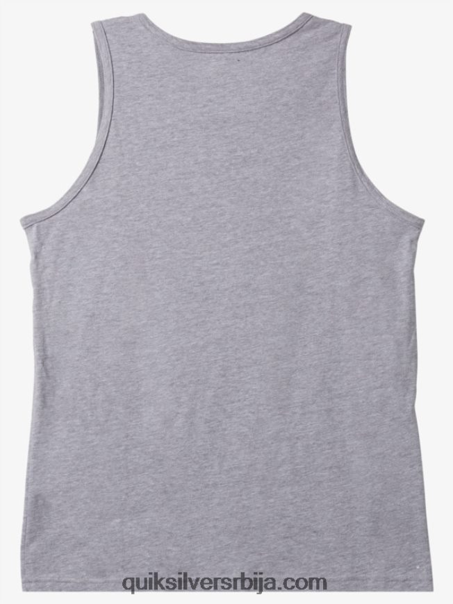 мушкарци Quiksilver велики лого тенк атлетски хеатхер Z824VN267