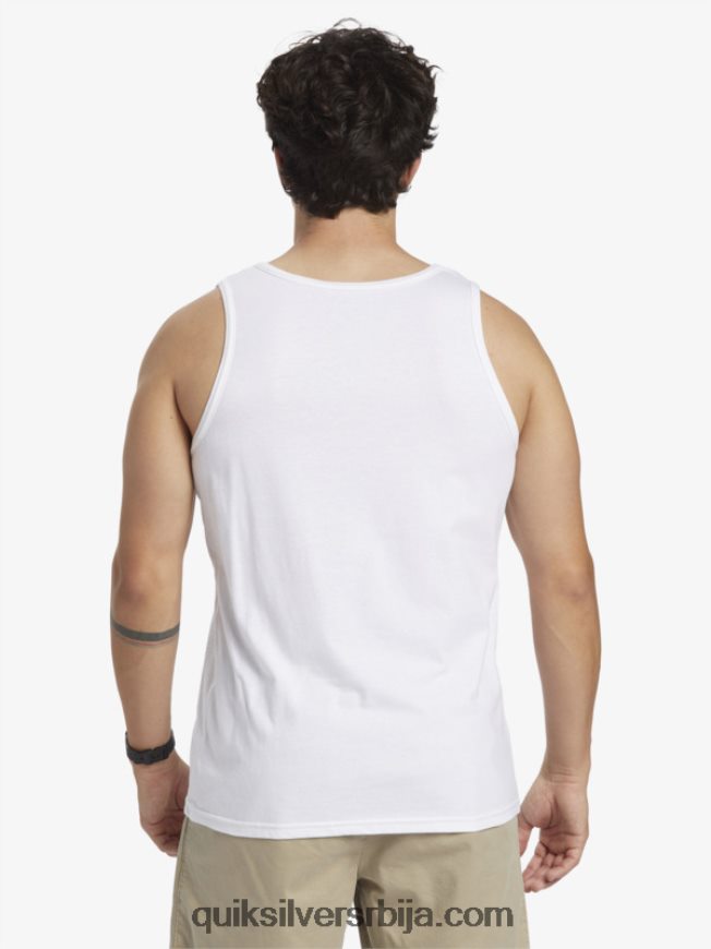 мушкарци Quiksilver резервоар за мењање облика бео Z824VN429