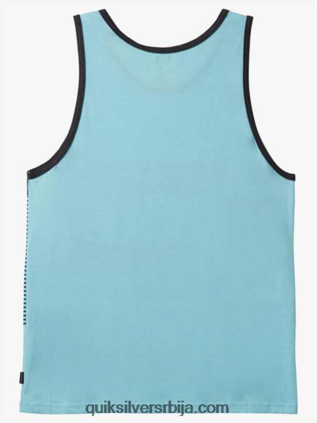 мушкарци Quiksilver тихуана стрипе танк анђео плави вресак Z824VN455