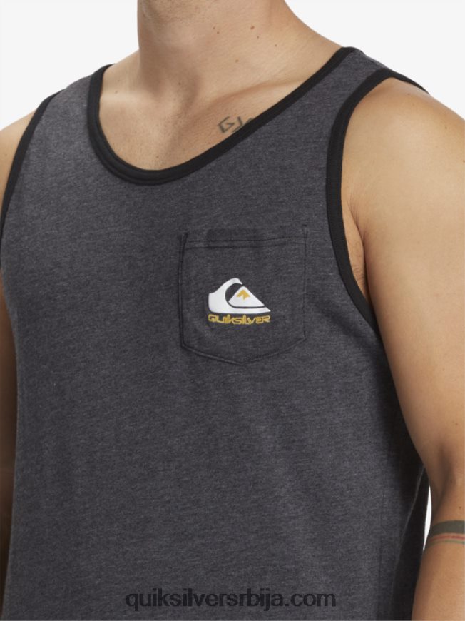мушкарци Quiksilver омни џепни тенк мајица угаљ вријесак Z824VN555