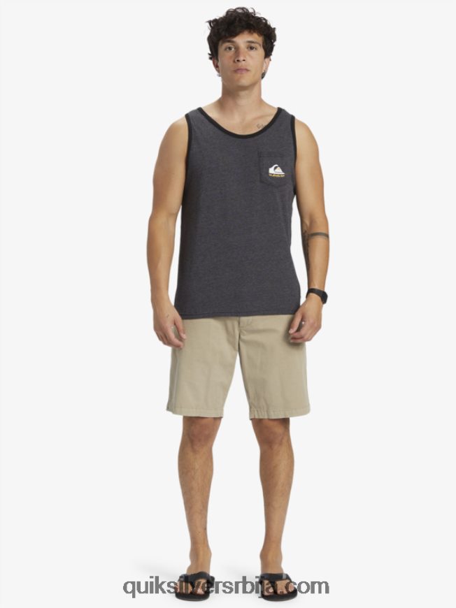 мушкарци Quiksilver омни џепни тенк мајица угаљ вријесак Z824VN555