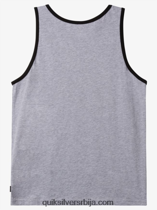 мушкарци Quiksilver омни џепни тенк мајица атлетски хеатхер Z824VN556