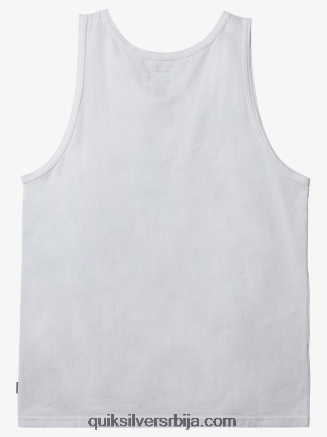 мушкарци Quiksilver омни џепни тенк мајица бео Z824VN557