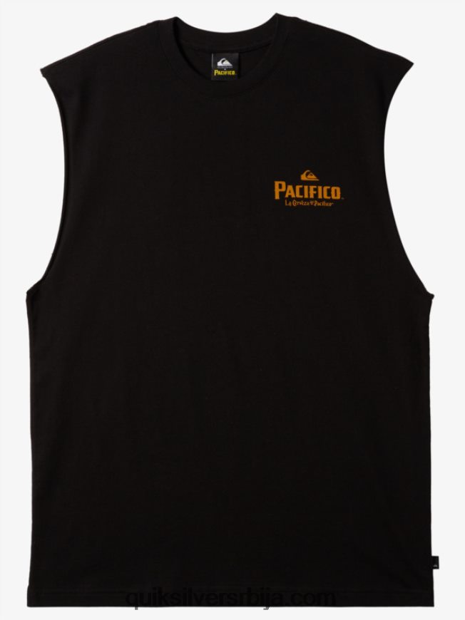 мушкарци Quiksilver x Pacifico равно стрелац тенк црн Z824VN4