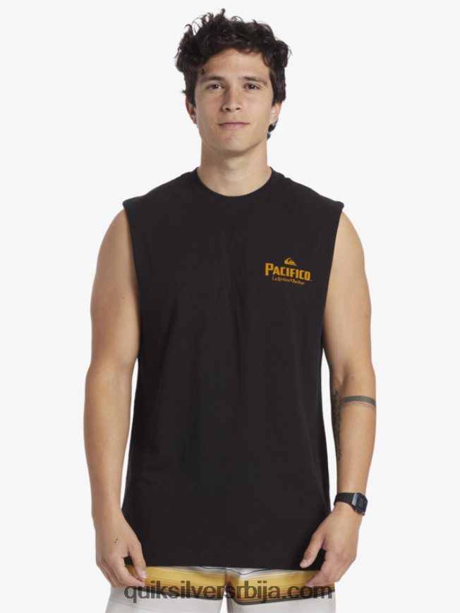 мушкарци Quiksilver x Pacifico равно стрелац тенк црн Z824VN4