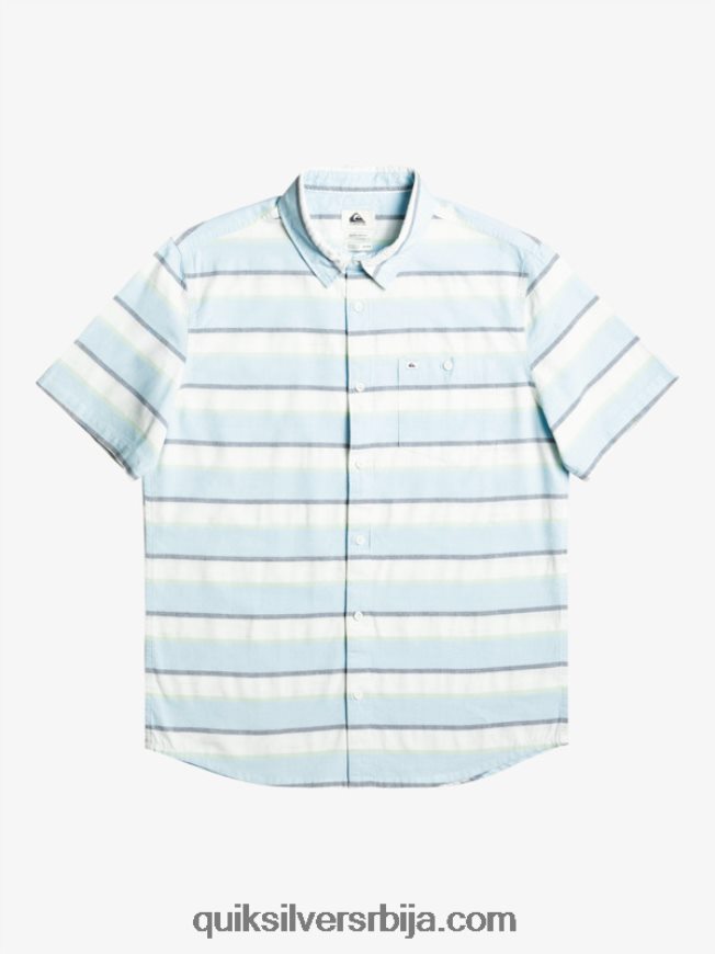 мушкарци Quiksilver цали сунрисе кошуља кратких рукава бели кали излазак сунца 231 Z824VN1206